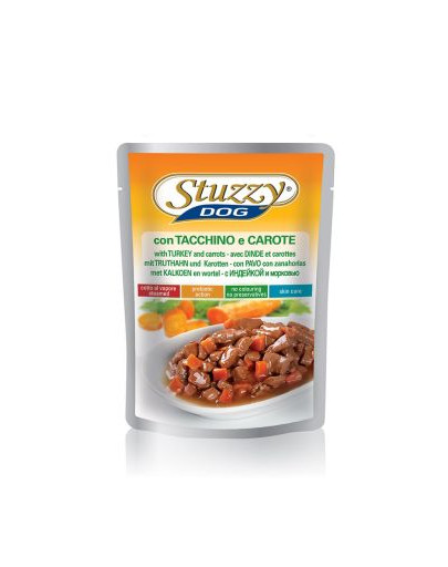 STUZZY Turkey With Carrots - con tacchino e carote in salsa 100g