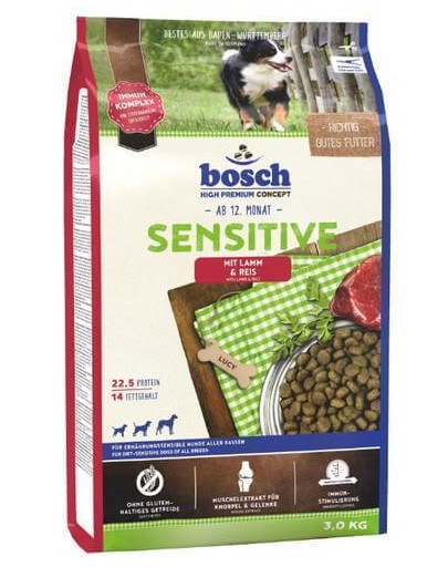 BOSCH Sensitive agnello e riso 3 kg
