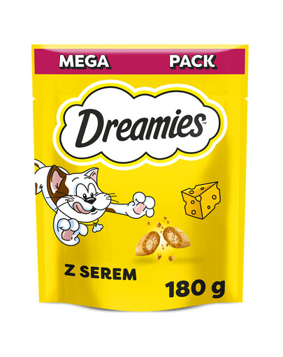 DREAMIES Mega Pack 180g Snack al formaggio per gatti