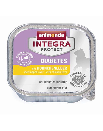 ANIMONDA Diabetes con fegatini di pollo 100g