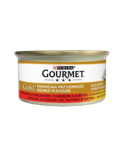 GOURMET Gold Manzo e pollo 85 g