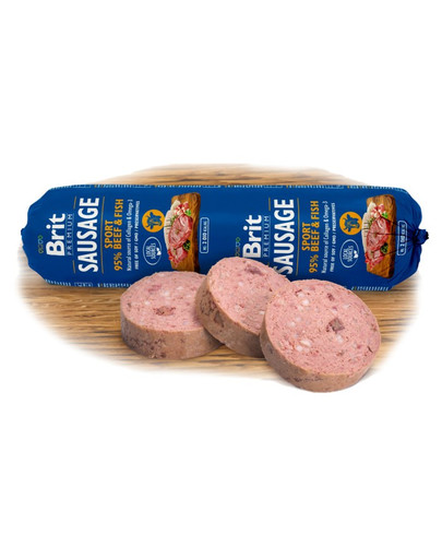 BRIT Sausage Beef & Fish 800 g