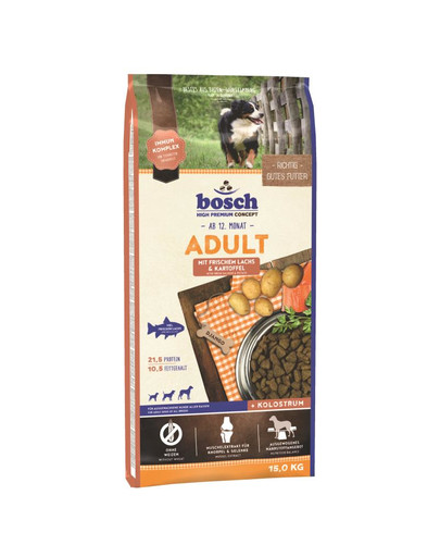 BOSCH Adult Salmone e patate 15 kg