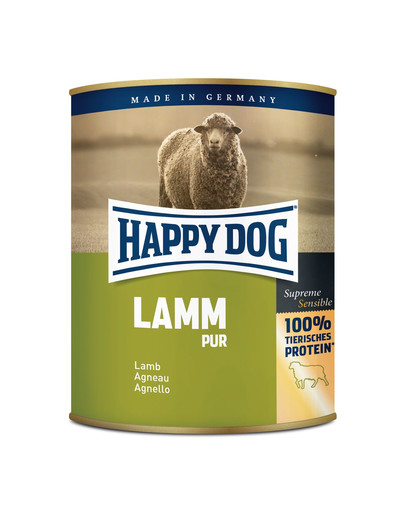 HAPPY DOG con agnello (lamm) 200g