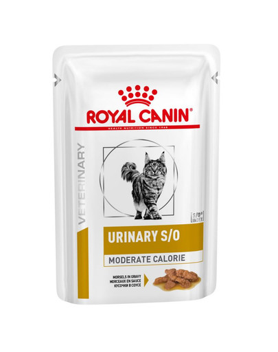 ROYAL CANIN Veterinary Diet Feline Urinary S/O Moderate Calorie 12 x 85g