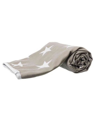 TRIXIE Coperta Stars, 150 × 100 cm, grigio-marrone