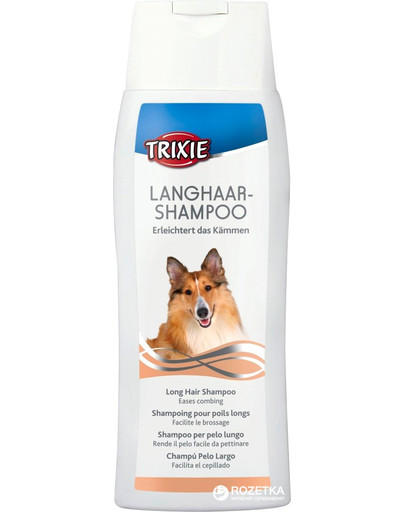 TRIXIE Shampoo per cani a pelo lungo 250 ml