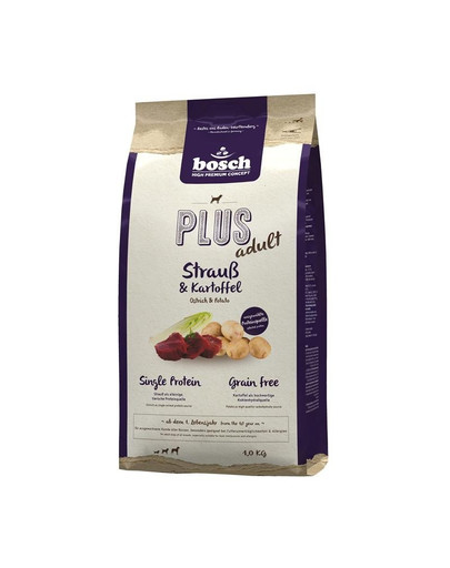 BOSCH Plus Struzzo e patata 1 kg