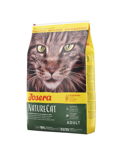 JOSERA NatureCat cibo per gatti senza cereali 2 kg