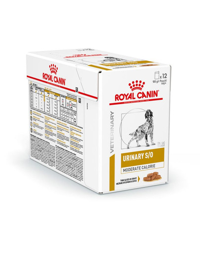 ROYAL CANIN Dog Urinary S/O Moderate Calories in bustina 12 x 100g