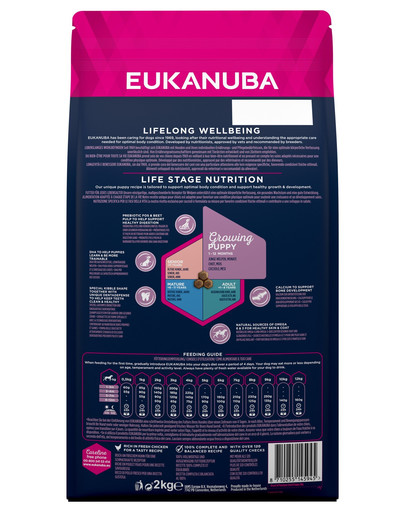 EUKANUBA Growing Puppy Small Breed Chicken 2kg