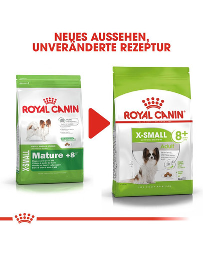 ROYAL CANIN X-Small Adult 8+ 0.5 kg