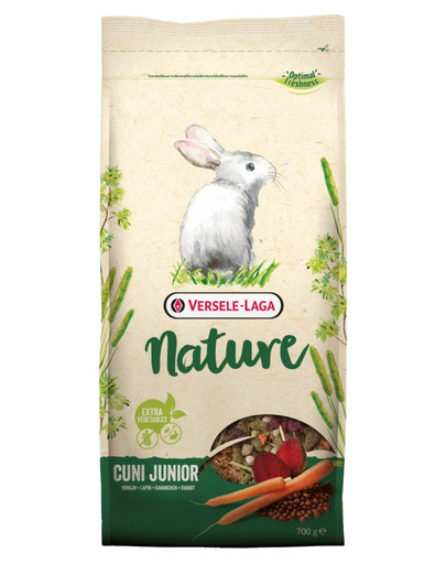 VERSELE-LAGA Cuni Junior Nature per giovani conigli in miniatura 2,3kg