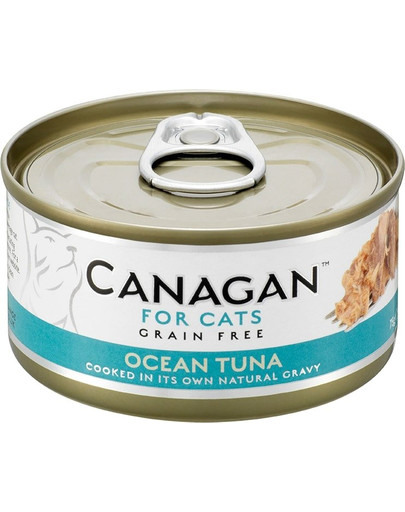 CANAGAN Cat Ocean Tuna 75 g cibo umido per gatti tonno oceanico