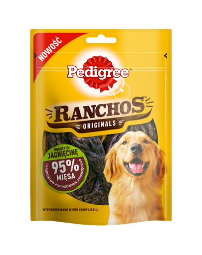 PEDIGREE Ranchos 95% Agnello 7x70 g