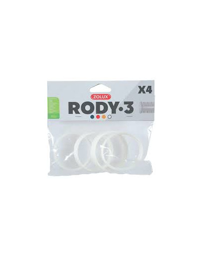 ZOLUX RODY3 connettore 4 pezzi colore bianco