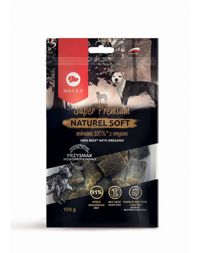 MACED Super Premium Naturel Soft manzo all'origano 100 g