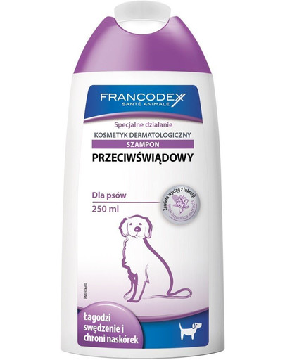 FRANCODEX Shampoo per cani antiprurito 250 ml