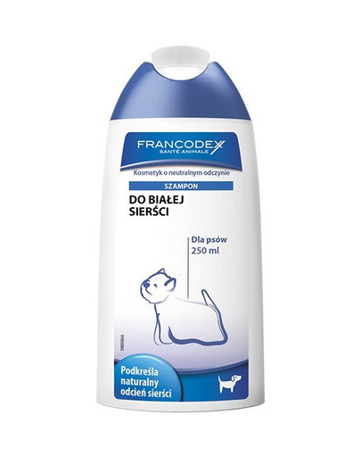 FRANCODEX Shampoo per pelo bianco 250 ml