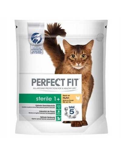 PERFECT FIT (Sterile 1+) 4,5kg Cibo secco ricco di carne di manzo per gatti dopo la sterilizzazione