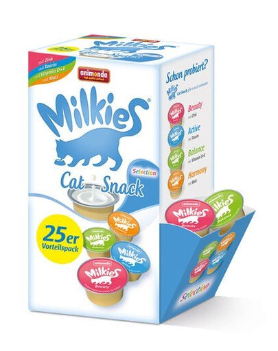 ANIMONDA Milkies Selection latte per gatti 20x15g