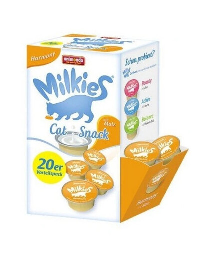 ANIMONDA Milkies Harmony latte per gatti con malto 20x15g