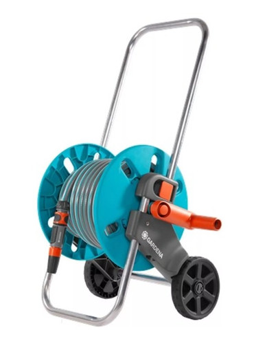 GARDENA Carrello portagomma AquaRoll S - set