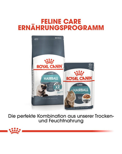 ROYAL CANIN Hairball Care Cibo umido in salsa per gatti adulti, per l'eliminazione boli di pelo 85g
