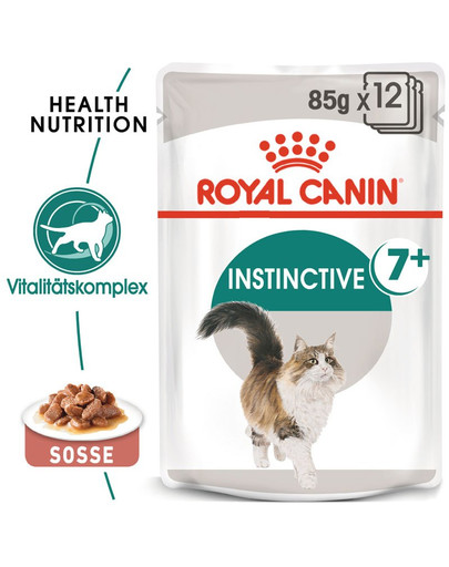 ROYAL CANIN INSTINCTIVE 7+ in salsa 12 x 85 g