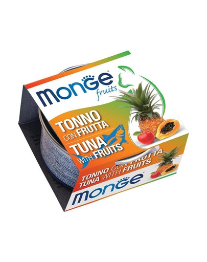 MONGE Fruit Tonno con Frutta 80 g