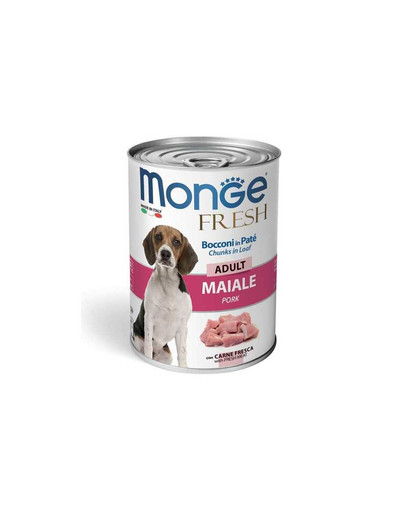 MONGE Dog Light All Breeds 2,5 kg - salmone