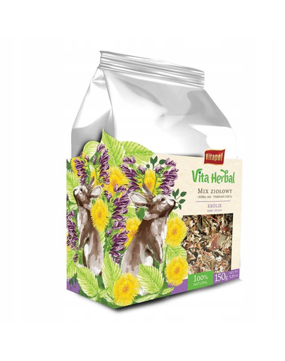 VITAPOL Vita Herbal Miscela di erbe per conigli 150 g
