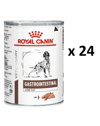 ROYAL CANIN Dog Gastrointestinal Low Fat 24x410g