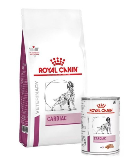 ROYAL CANIN Dog Cardiac 14kg + Cardiac Canine 410gx6