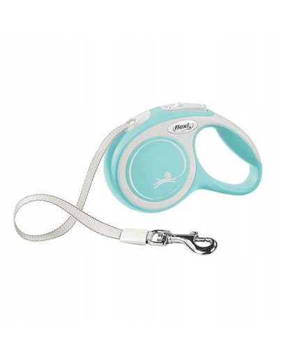 FLEXI New Comfort XS Tape 3 m light blue guinzaglio automatico