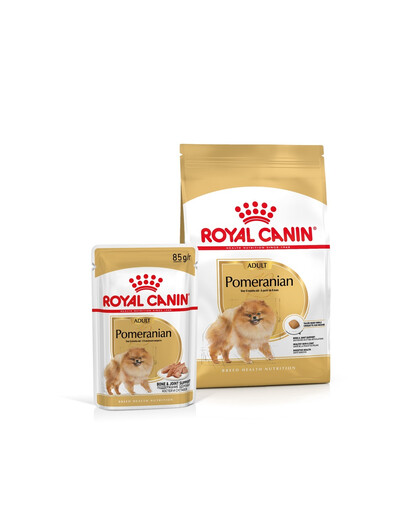 ROYAL CANIN Pomeranian Adult 3 kg + umido 12x85g