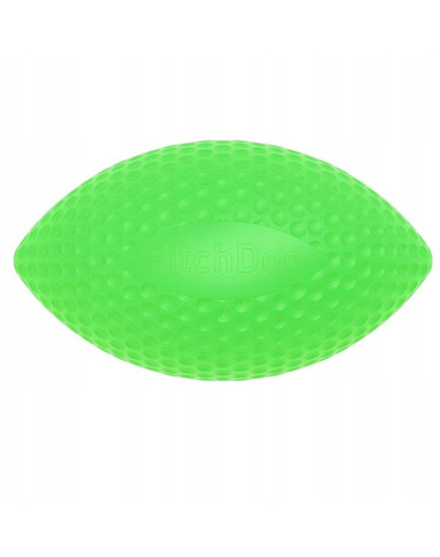 PULLER Pitch Dog sport ball green Pallone da rugby per cani verde 9 cm x 14 cm