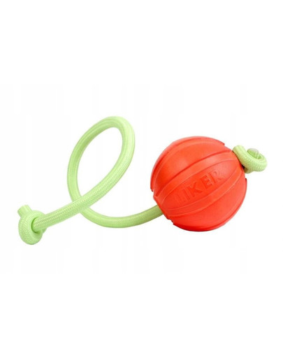 LIKER Lumi Dog toy pallina con filo luminoso per cani 7 cm