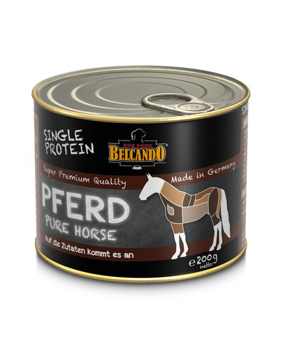 BELCANDO Single Protein Cavallo 200 g cibo umido con carne di cavallo