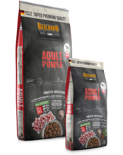 BELCANDO Power M-XL 1 kg cibo secco per cani molto attivi e fattrici in periodo di gestazione