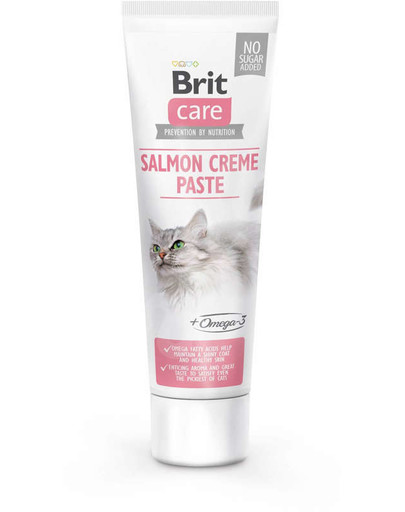 BRIT Care Cat Paste Salmon Creme 100 g con salmone