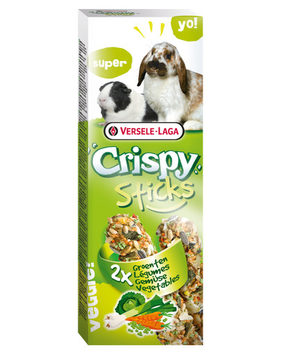VERSELE-LAGA Crispy Sticks alla verdura per conigli e cavie 110g