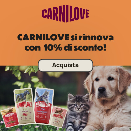 CARNILOVE si rinnova con  10% di sconto!