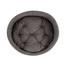 FERA Letto per cani ovale con cuscino 75x62x22 cm grigio