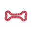 PET NOVA DOG LIFE STYLE Osso di cane in corda 20 cm, rosso, gusto menta