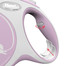 FLEXI New Comfort M Cord 8 m rose guinzaglio automatico