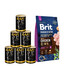 BRIT Premium By Nature Adult Small S 8 kg + cibo umido con pollame 6x1240 g