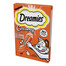 DREAMIES Delizioso bocconcino con pollo per gatti 4x10g