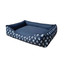 FERA Divano letto con cuscino 64 x 48 cm acciaio con piedini
