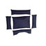 FERA Divano letto con cuscino 64 x 48 cm acciaio con piedini
